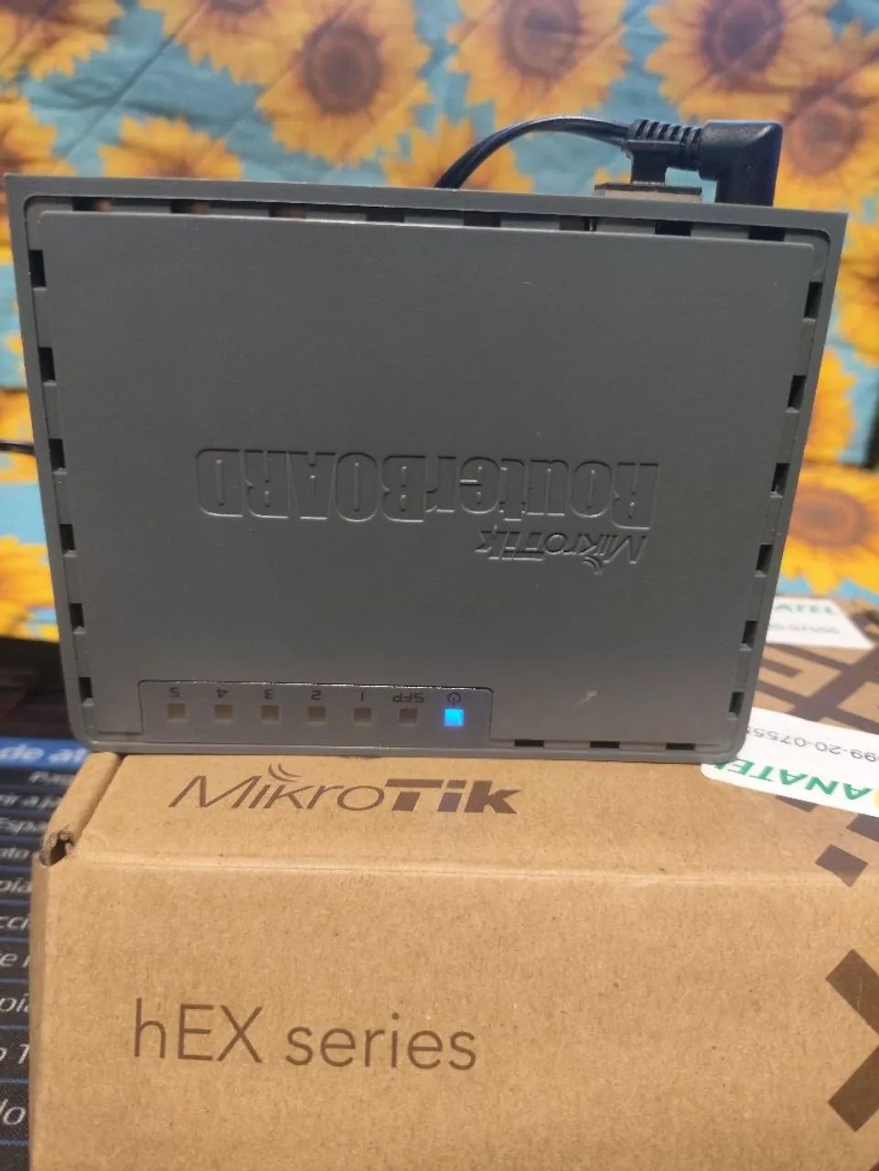 MIKROTIK RB760iGS EM PERFEITAS CONDIÇÕES  - Foto 3