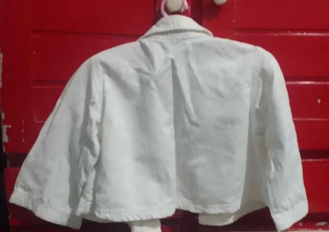 Jaqueta de brim, Tam 8 anos - Foto 3