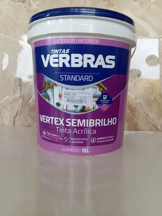 Tinta Acrílica Verbras Semi Brilho 18L