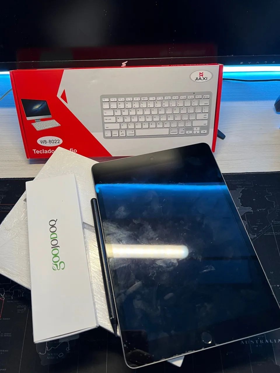 Ipad 9 64gb + Caneta + Teclado - Foto 3