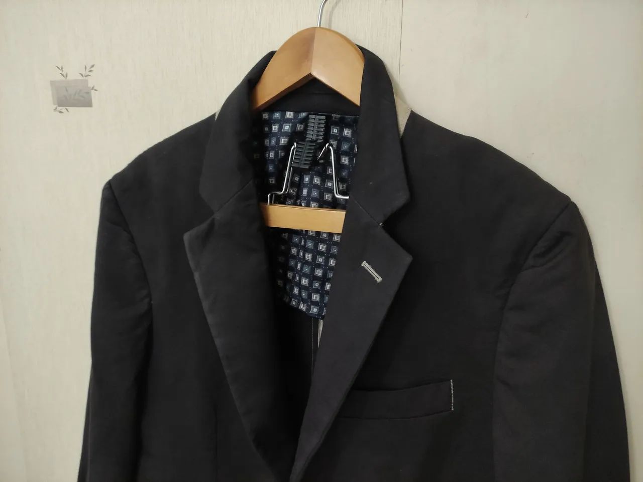 Blazer Social Preto Elegante Brooksfield talent - Foto 2