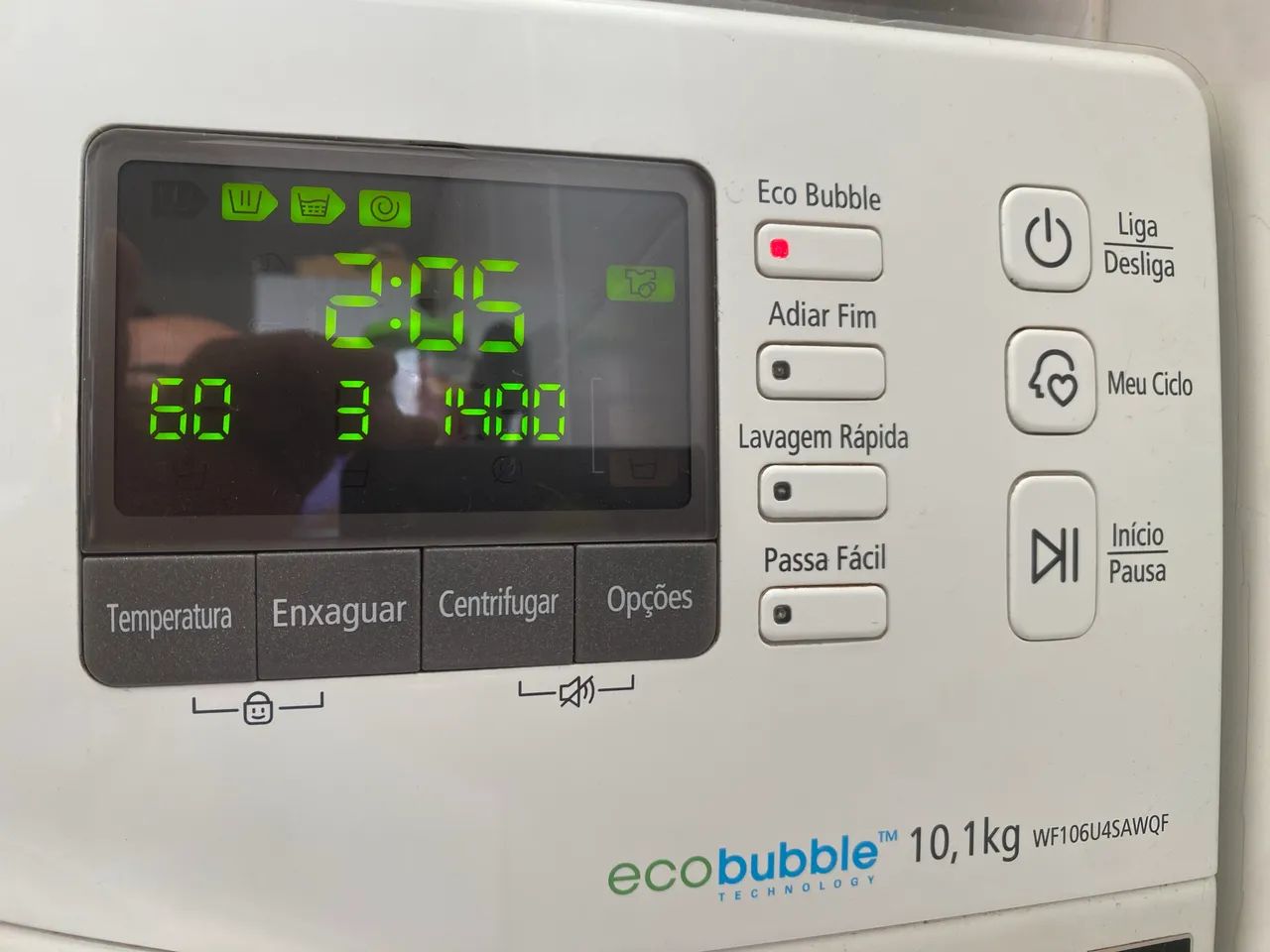 Lavadora SAMSUNG  ecobuble 10,1kg - Foto 3