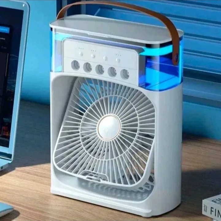Mini Climatizador Ventilador Umidificador Climatizador Ambientes -Novo na Caixa!