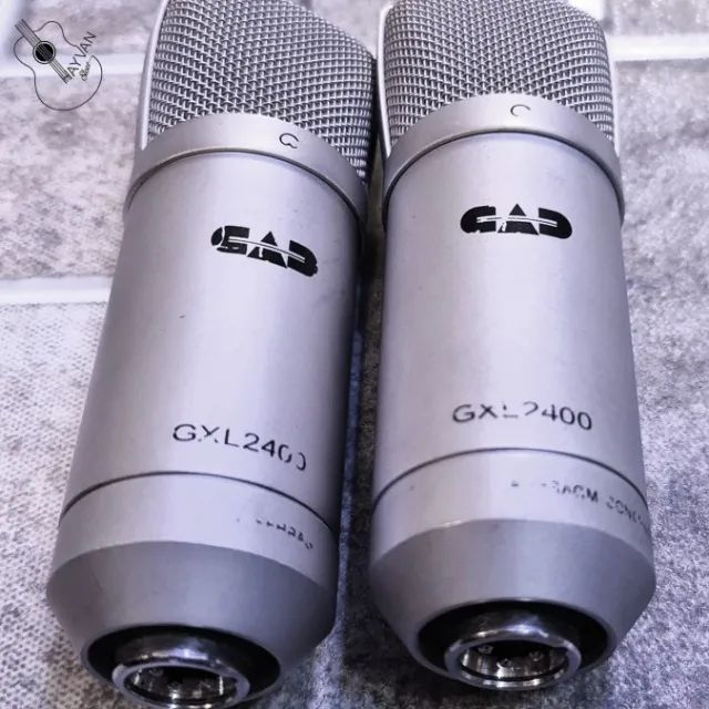 PAR de Microfones CAD GLX-2400 Studio Condenser  - Pouco usados - Foto 2