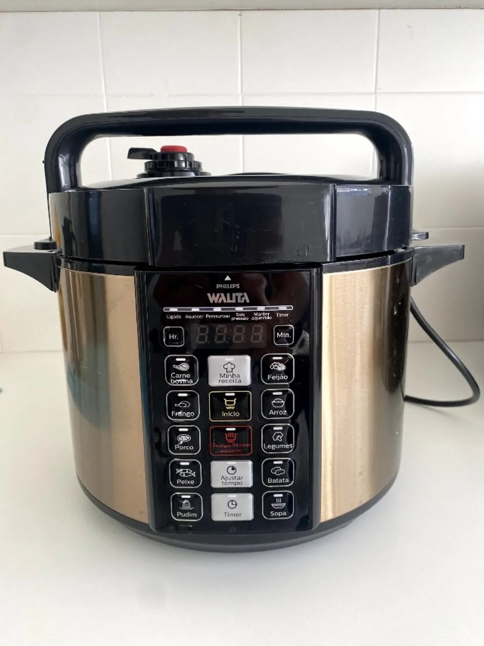 Panela de pressão elétrica Philips Walita - Excelente estado! - Foto 4