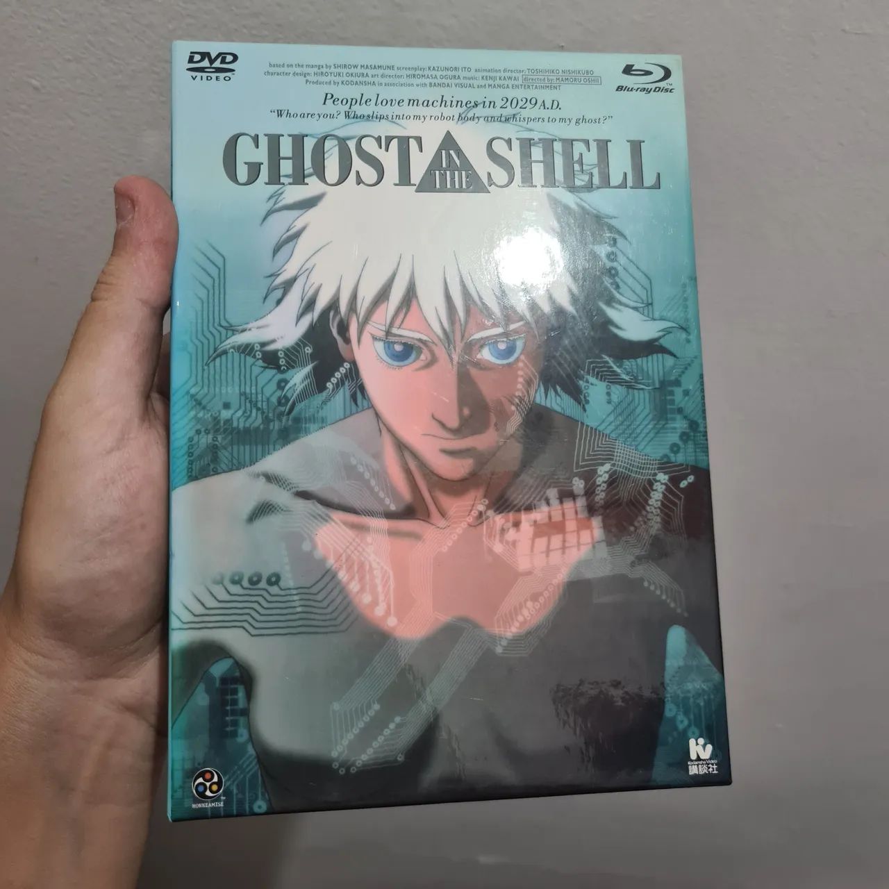 Blu-ray + dvd japones ghost in the shell - anime - Foto 2