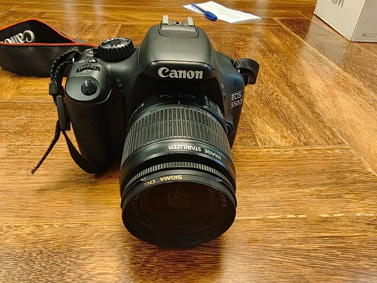 Câmera Canon EOS 550D com Lente 18-55mm - Foto 5