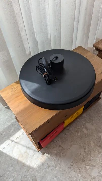 Pendente Mexicano Redondo - Due Luci 860 - usado em bom estado