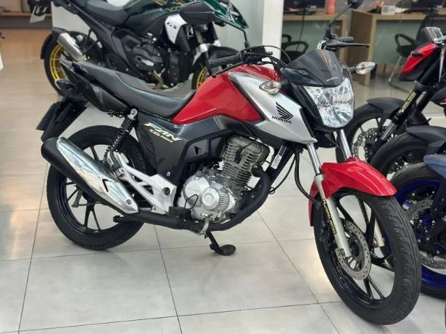 Honda CG Fan 160 2023 Vermelha - Mepal Motos