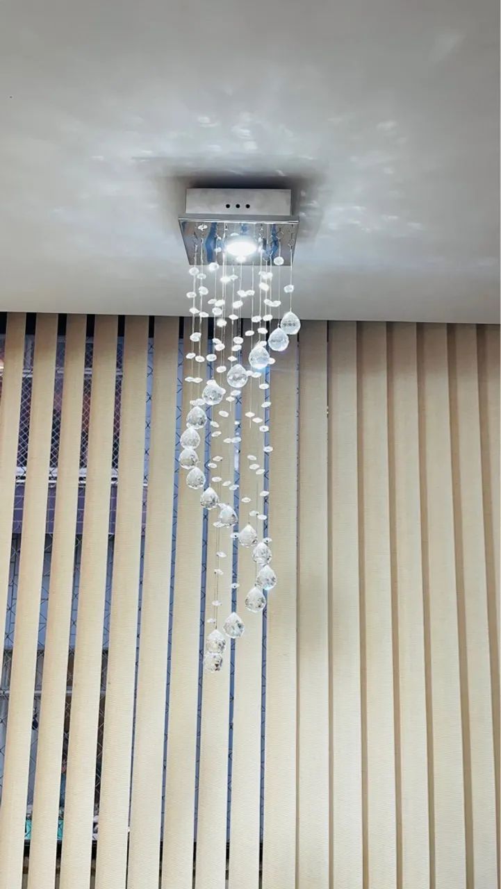 Lustre de cristal bolas 