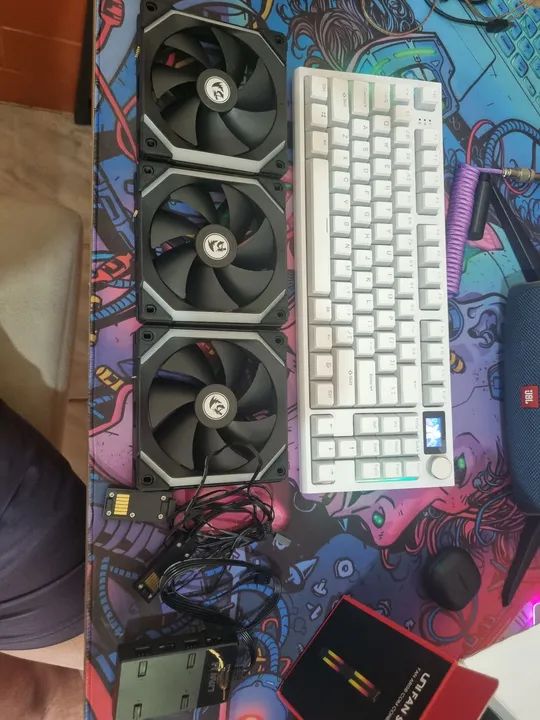 Kit fan sem regb, Redragon Sl120 com controladora s