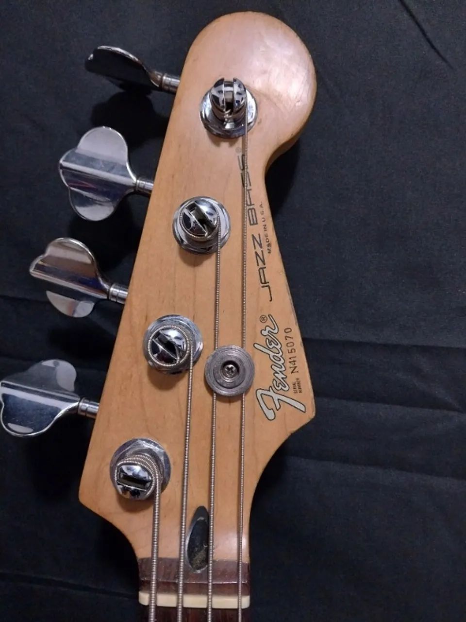 Contra baixo FENDER JAZZ BASS PLUS 1994 passivo 4 cordas USA - Foto 4