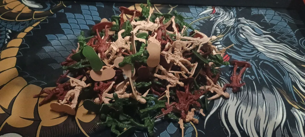 Exército de Brinquedo - Soldadinhos de plástico