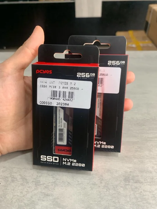 SSD NVMe M.2 2280 256GB Pcyes