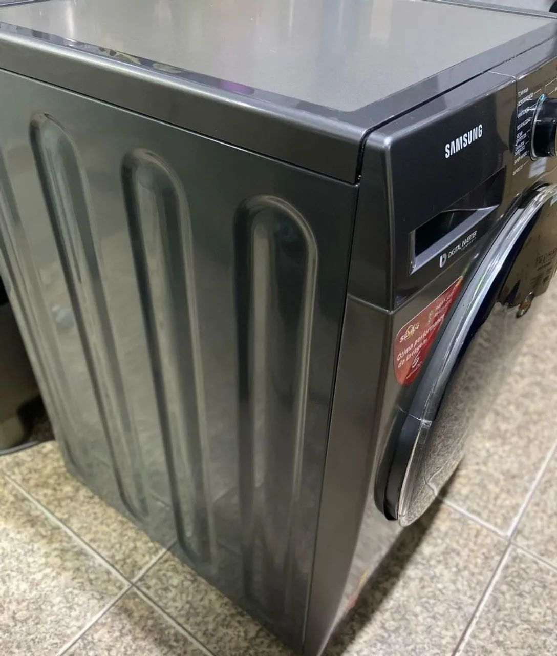 Lava e Seca Samsung Ecobubble 11kg Inox Look Semi nova com Garantia aceito * - Foto 2