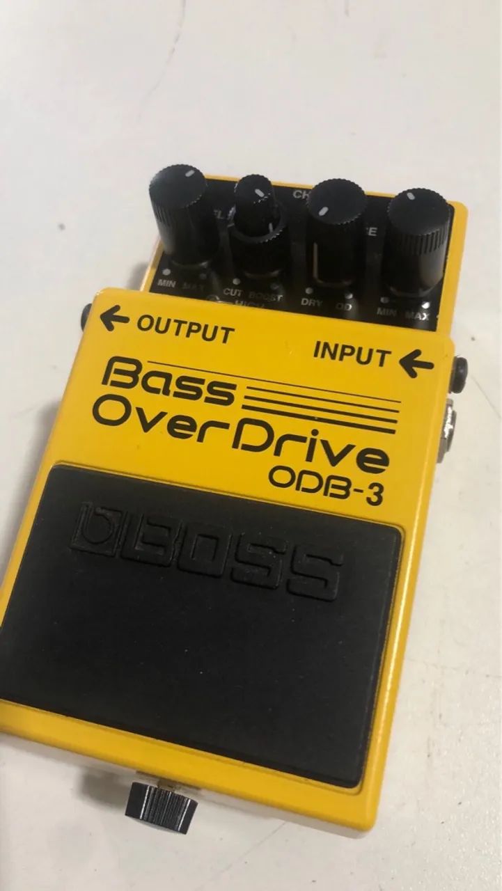Pedal Boss Bass OverDrive ODB-3 - Instrumentos musicais - Centro