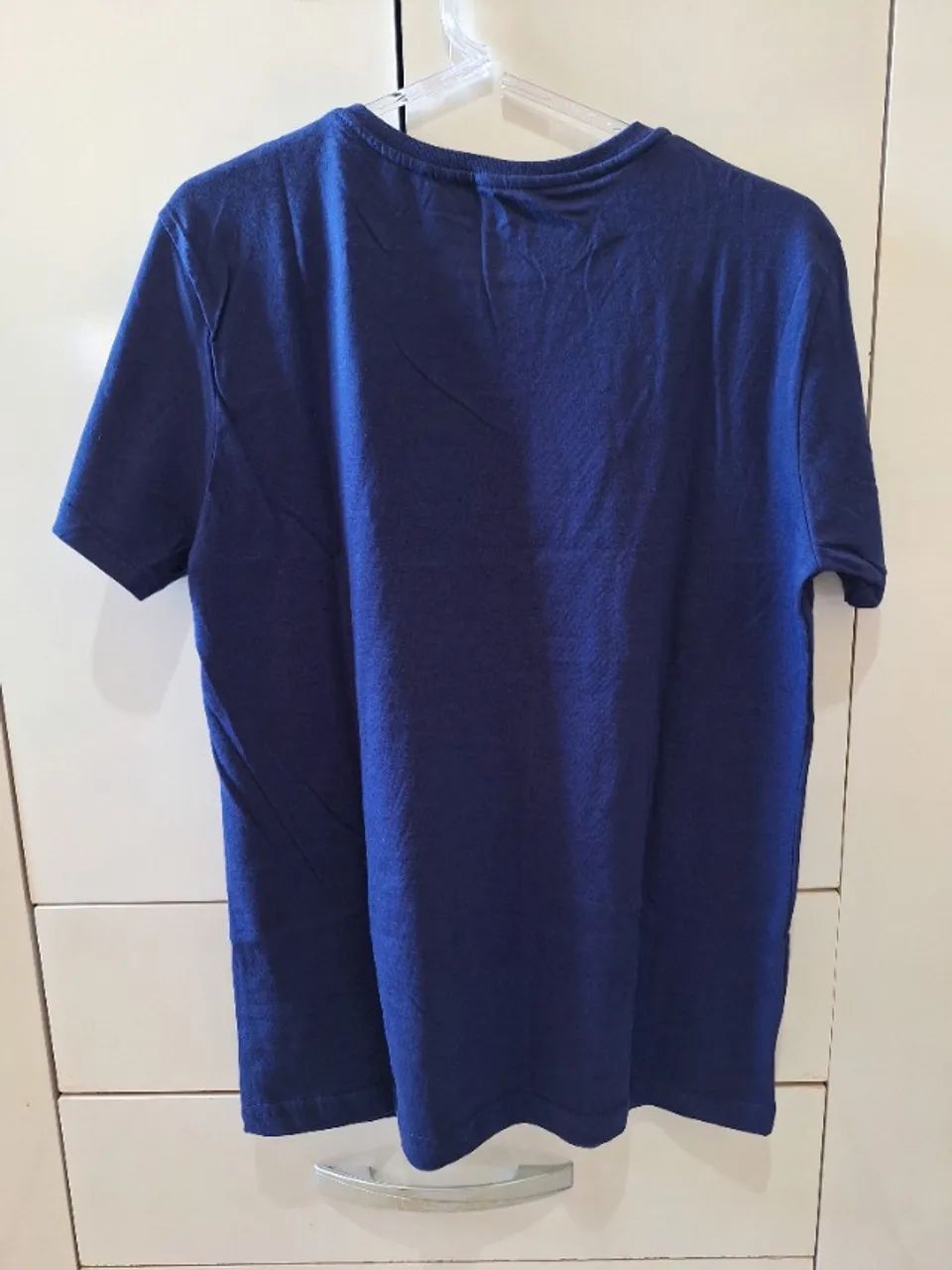 4 Camisetas Básicas 100% Algodão Manga Curta Gola Careca Tamanho P - Foto 5