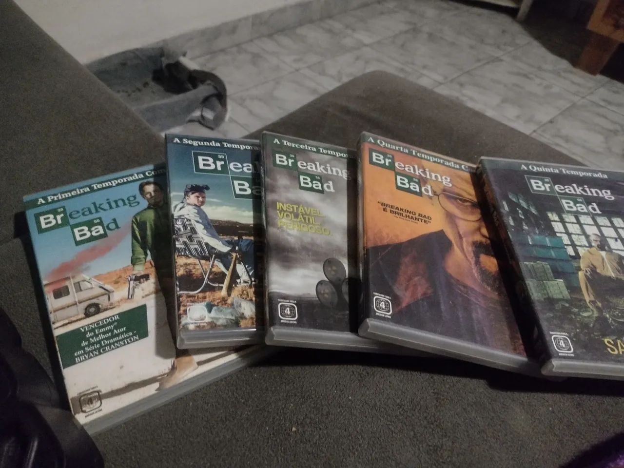Coleção original Breaking Bad.