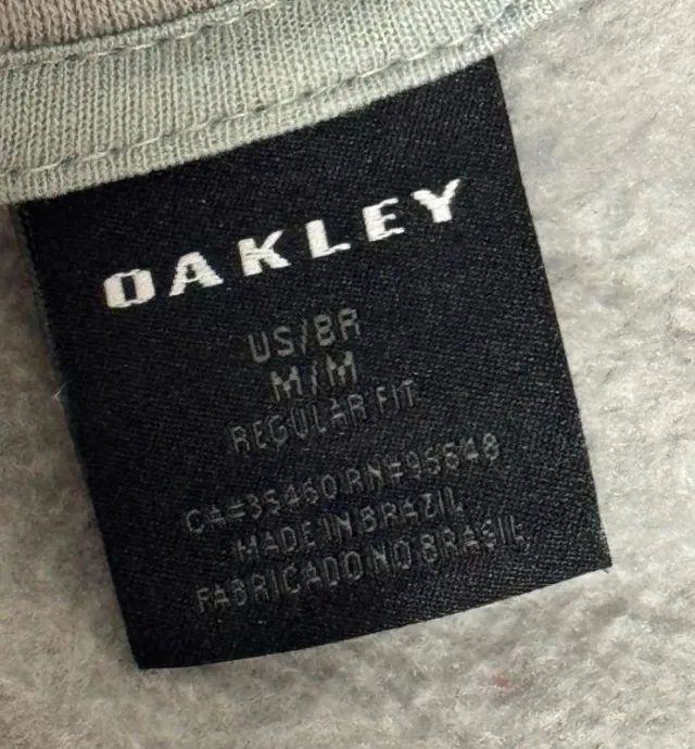 Blusão de Moletom com Capuz Oakley Dual Pullover - Masculino - Tamanho M - Cinza - Foto 3