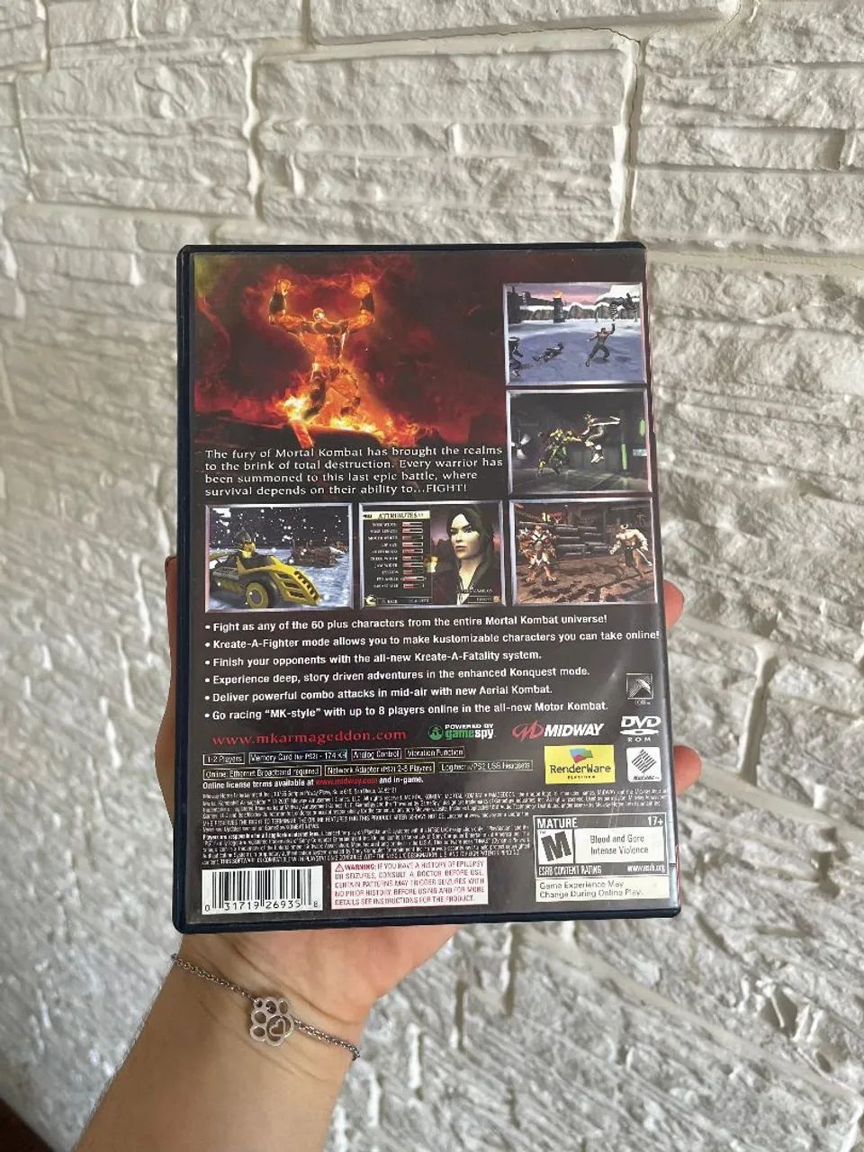 Mortal Kombat Armagedon Greatest Hits - Playstation 2 Físico (Original) - Foto 2