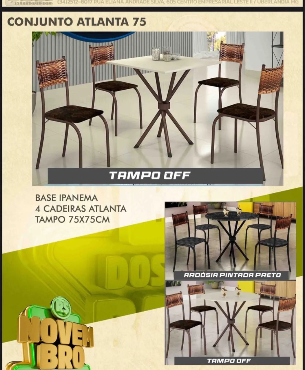 Mesa 4 cadeiras 64341732168323120