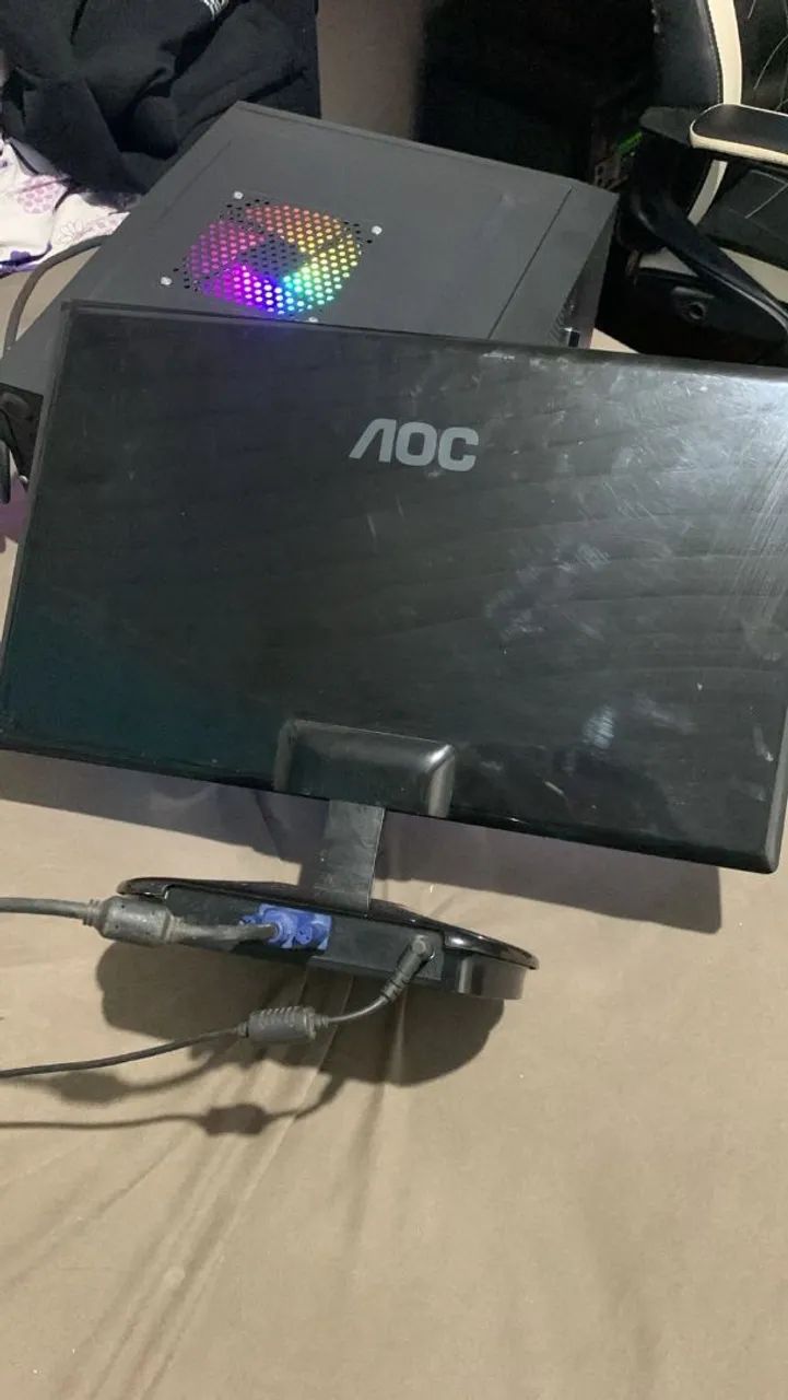 Computador de escritório + monitor AOC - Foto 2