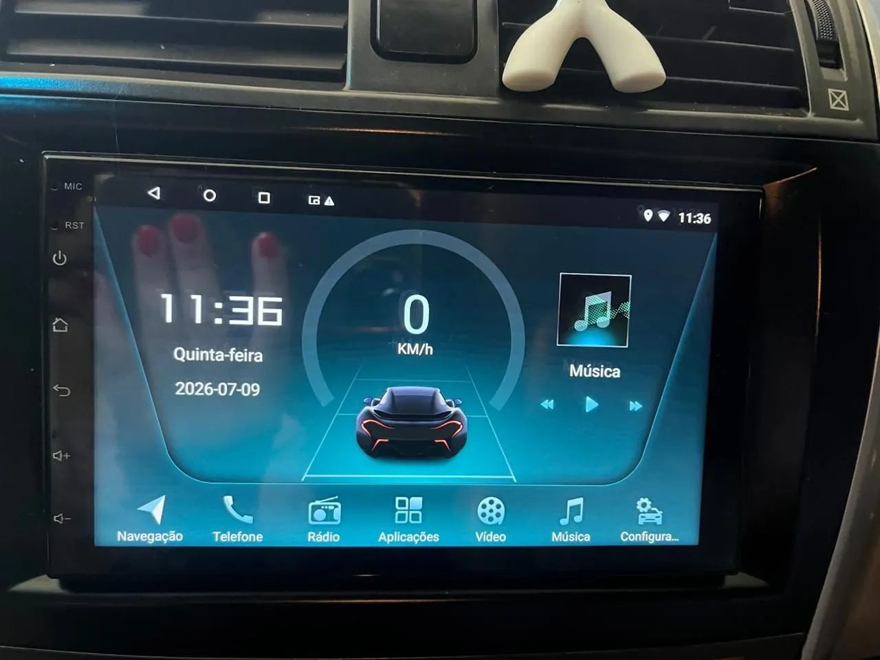 Tela multimídia smart para carro  - Foto 3
