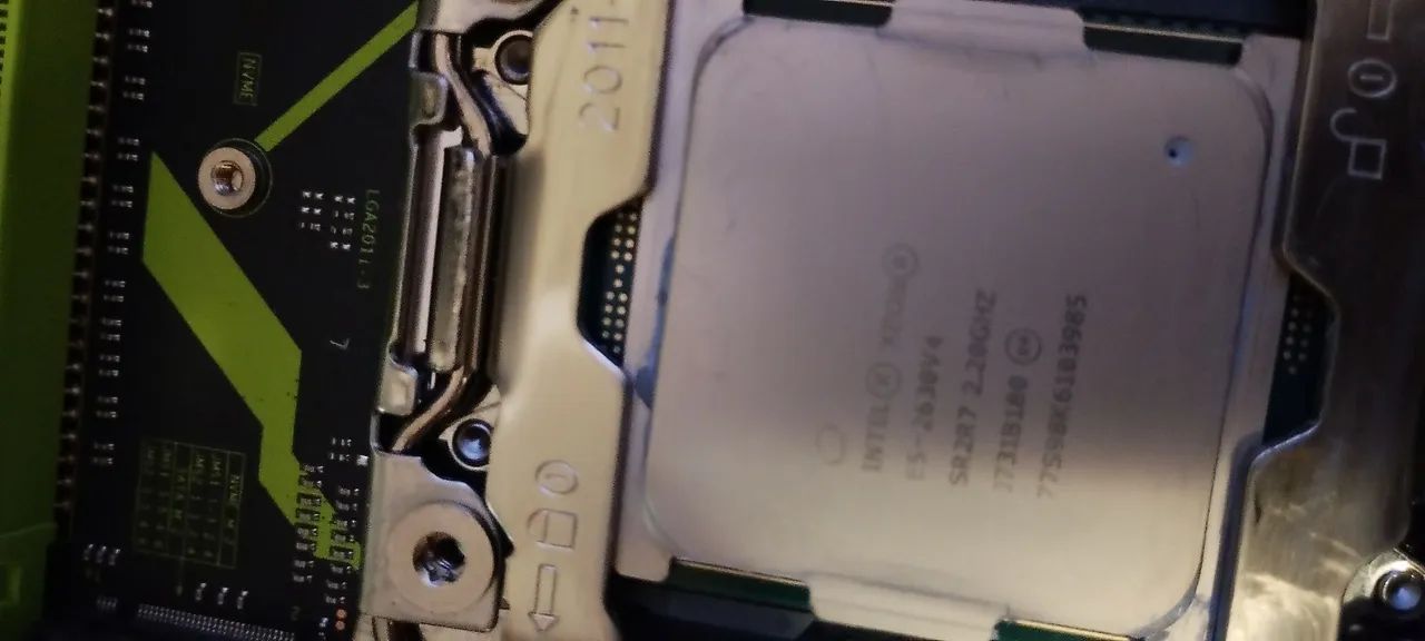 Placa x99 com processador  - Foto 3