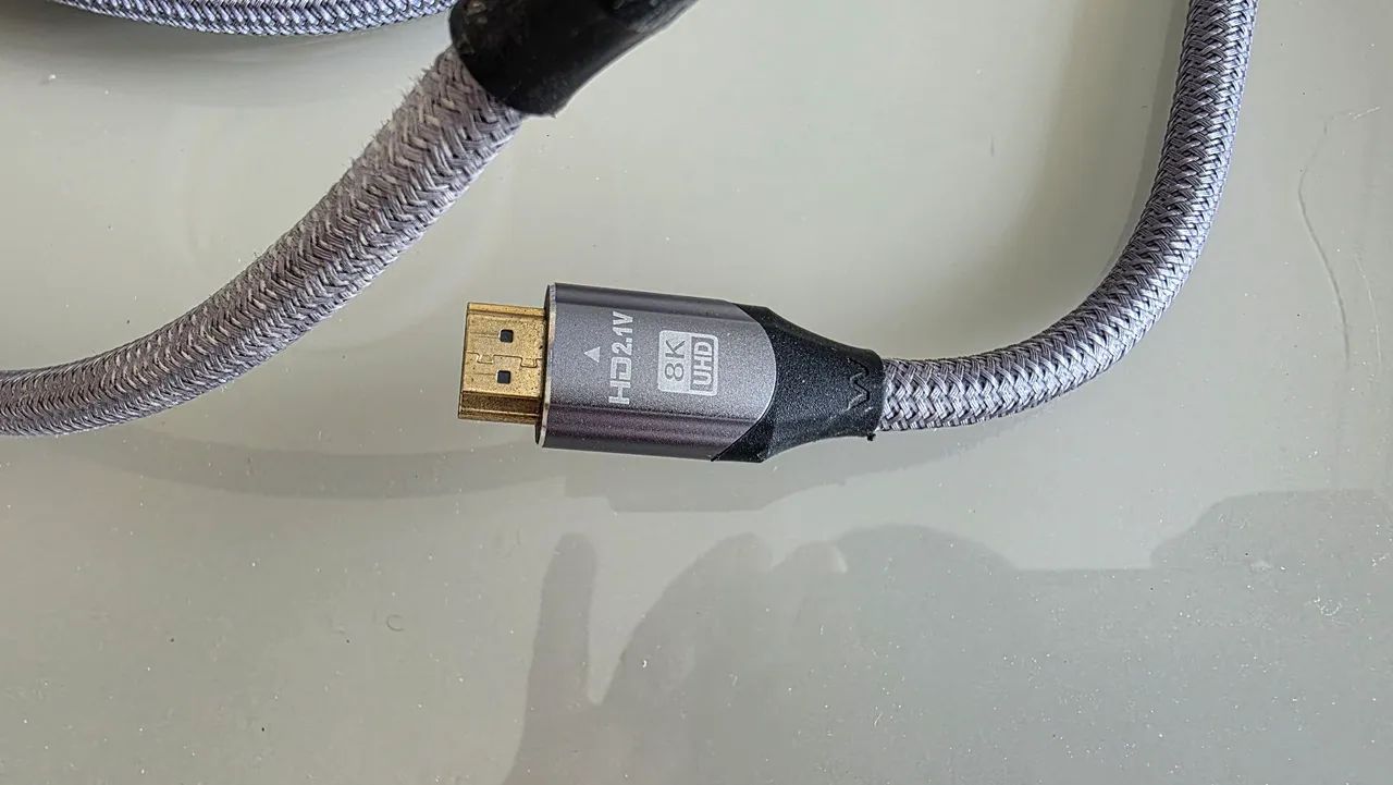 Cabo HDMI 2.1 8K com 10 metros de comprimento - Foto 3