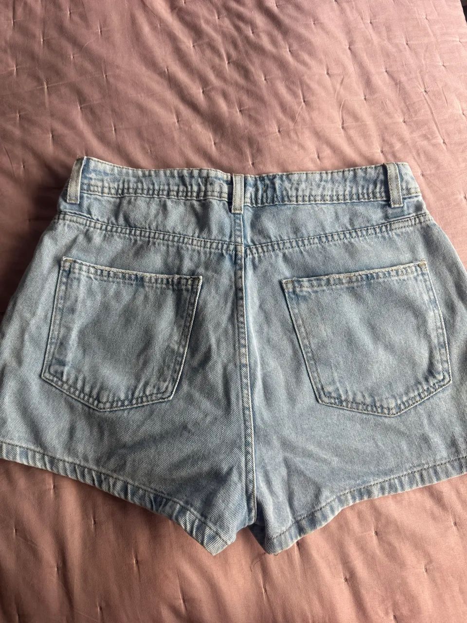 Short saia jeans TAM 40 - Foto 2