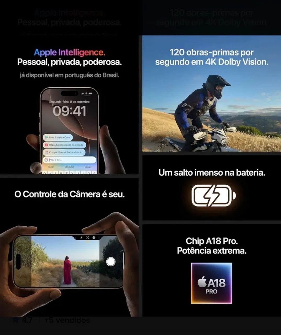 iPhone 16 Pro 256gb  - Foto 5