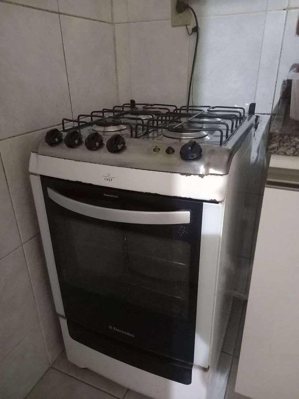 Fogão 4 bocas branco Eletrolux  - Foto 3