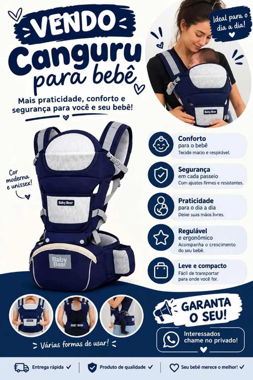 Canguru ergonômico 