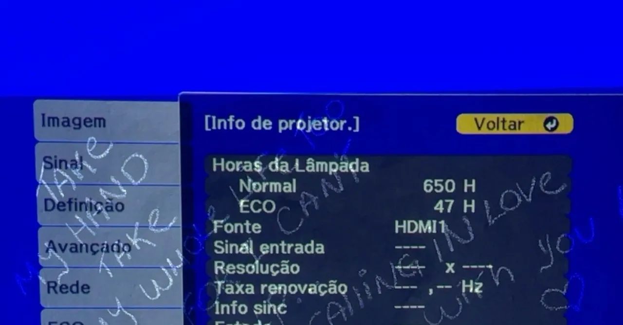 Projetor epson 