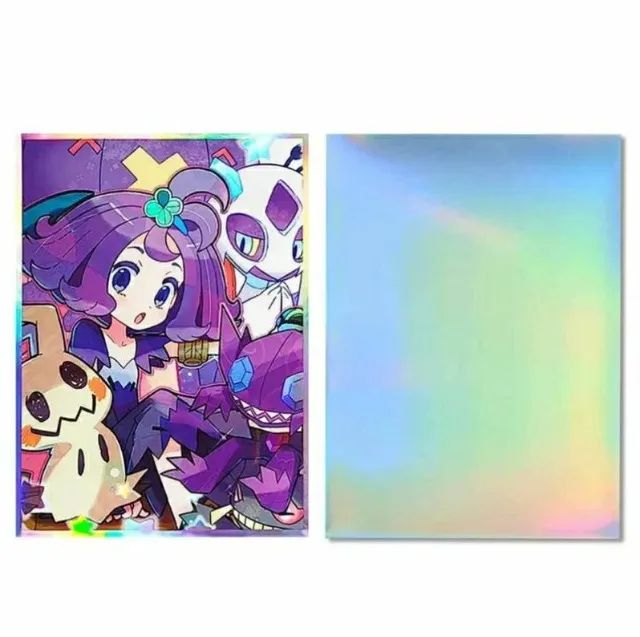 Sleeve Card Protetor de Cartas Holográfico 67x92mm 