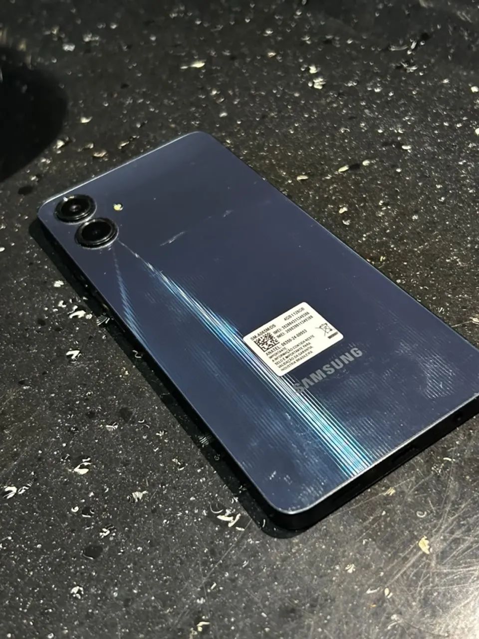 Samsung Galaxy A06 Azul - Celular em Bom Estado, Tela Funcionando Perfeitamente