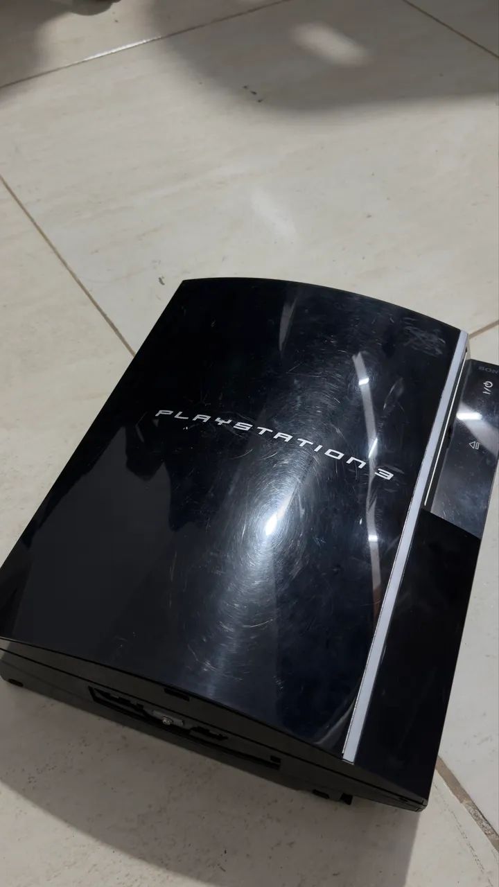Ps3 fat com defeito  - Foto 4