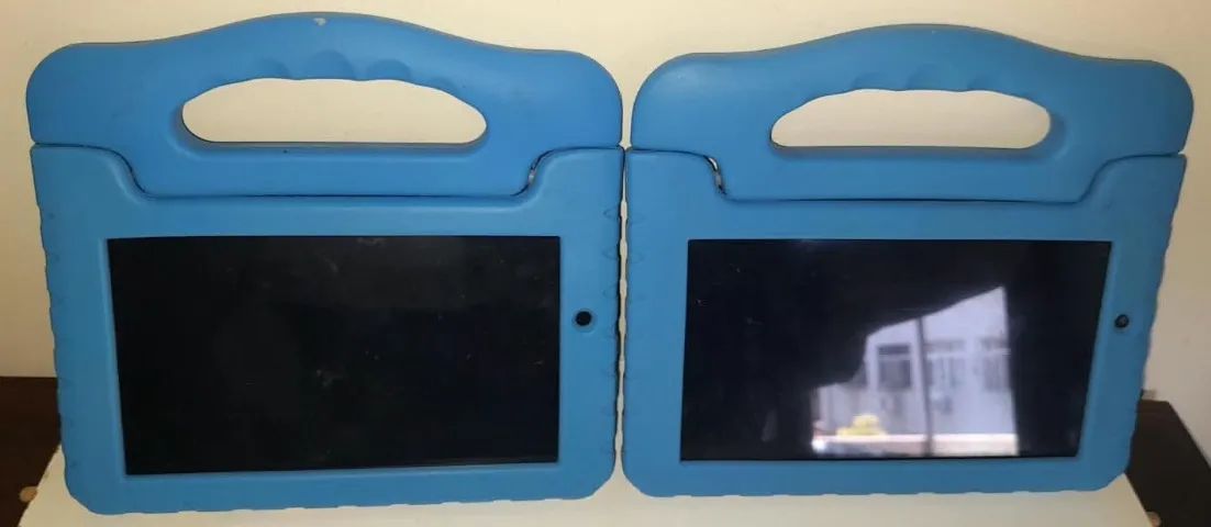 2 Tablet Infantil - Original Da Multilaser - Bateria Aparentemente Descarregada - Foto 2
