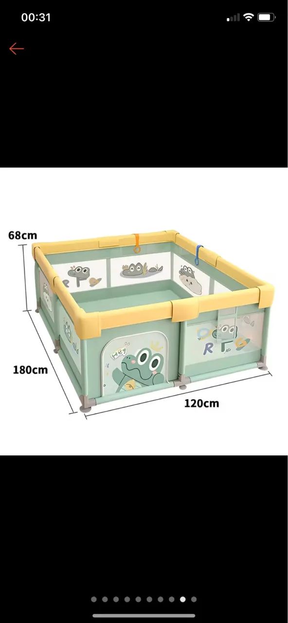 Cercadinho de bebe chiqueirinho infantil 