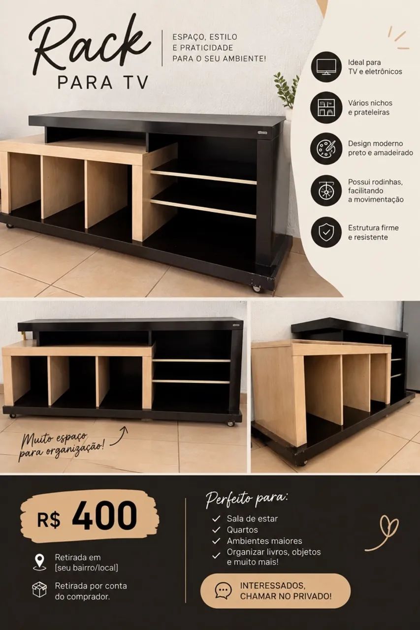 Rack para TV