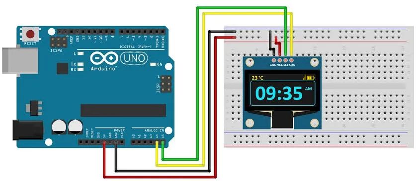 arduino Display 1.3 Polegadas Oled Iicd Lcd - Foto 2