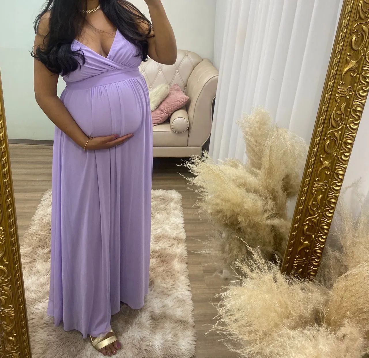 Vestido lilás/lavanda - Foto 3