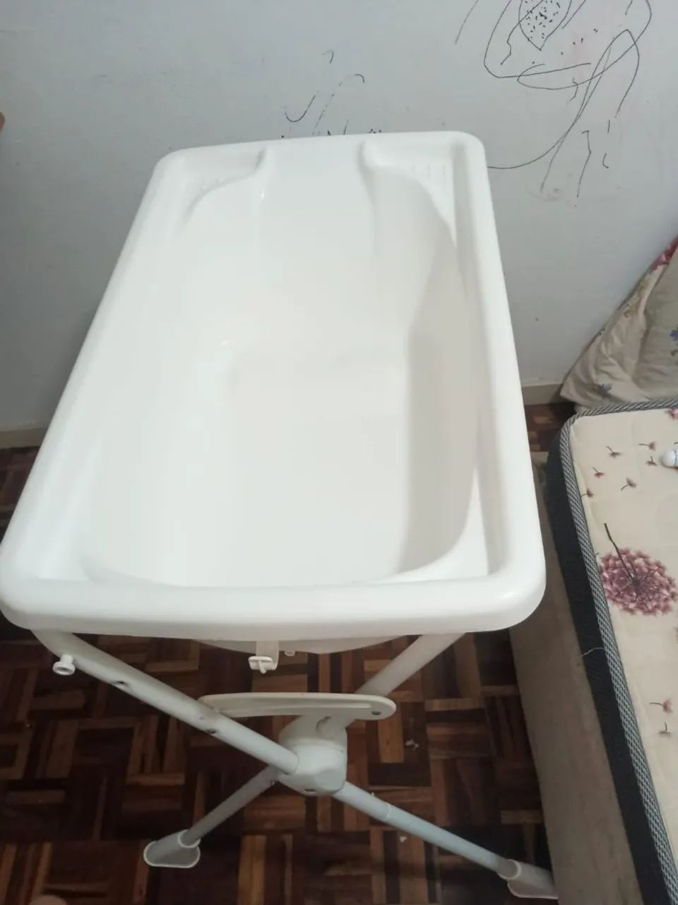 Kit banho bebê Burigotto com suporte e redutor