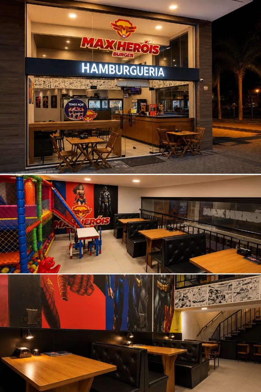 ? Oportunidade Única: Hamburgueria Temática Completa à Venda!