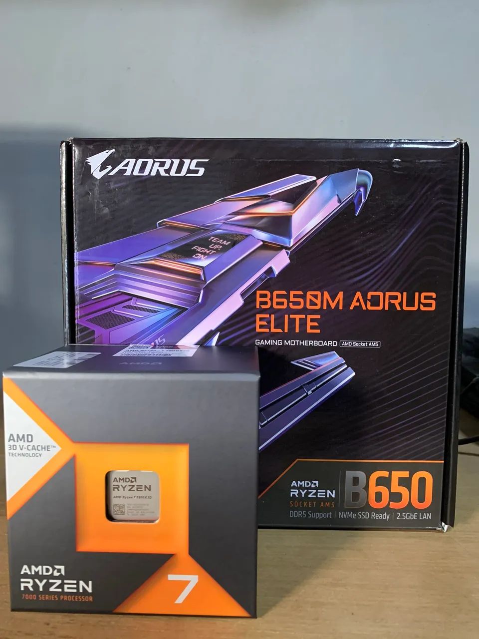 Ryzen 7 7800x3d + B650m Aorus Elite