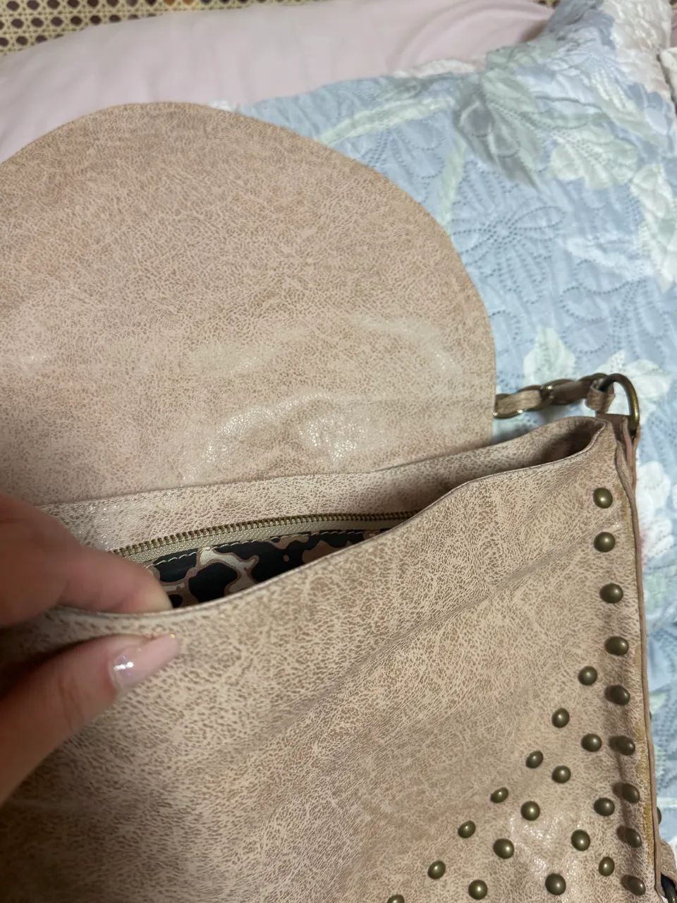 Bolsa de couro  - Foto 4