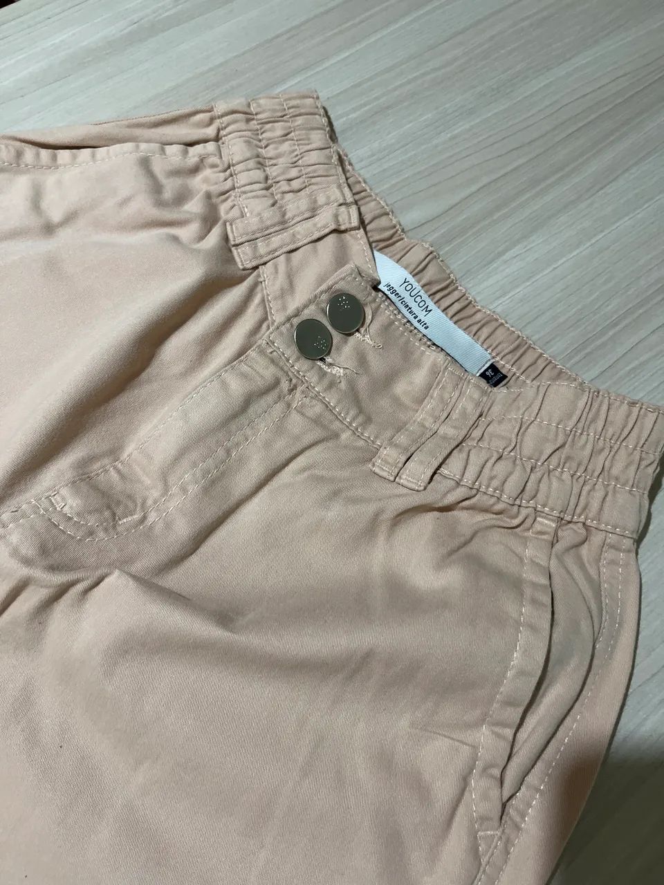 Calça Jogger YOUCOM BEGE - Tamanho 36 - Foto 2