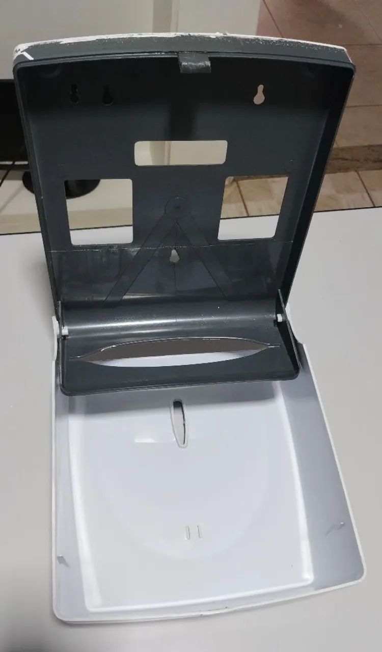 Porta Papel Toalha Branco - Foto 3