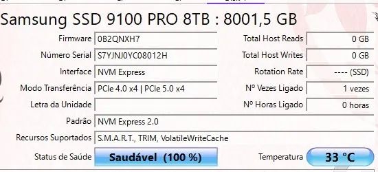 SSD 8TB SAMSUNG 9100 PRO  - Foto 3
