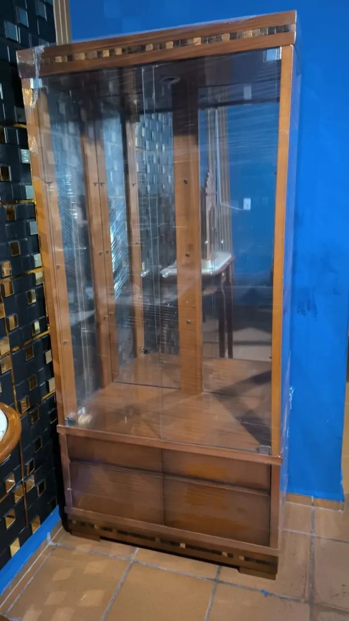 Conjunto Sala de Jantar Madeira Maciça + 6 Cadeiras e Cristaleira - Foto 2